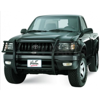 Westin Automotive Grille Guard 1-1/2 Inch Black Powder Coated Steel - 400905-1