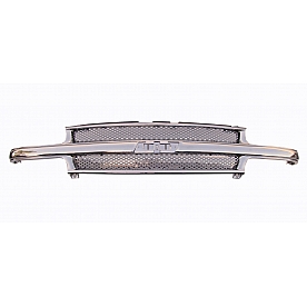 Street Scene Grille - Silver Steel - 95078561