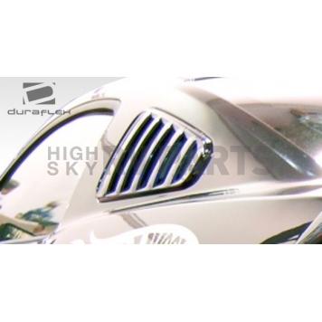 Extreme Dimensions Window Louver - Side Window Fiberglass Black - 105867-2