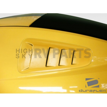 Extreme Dimensions Window Louver - Side Window Fiberglass Black - 105867-3