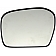 Help! By Dorman Exterior Mirror Glass Rectangular Power Single - 56423