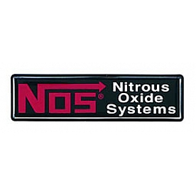N.O.S. Emblem - Painted True Color - 19150