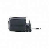 K-Source Exterior Mirror Manual Remote OEM Black Single - 60031C