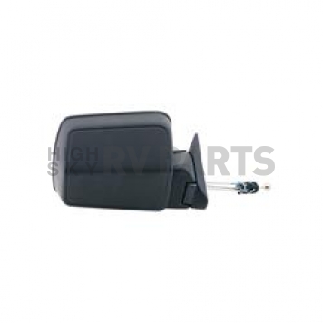 K-Source Exterior Mirror Manual Remote OEM Black Single - 60031C