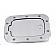 All Sales Fuel Door - Square Aluminum - 6058PL