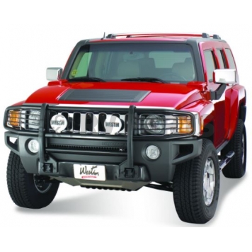 Westin Automotive Grille Guard 1-1/2 Inch Black Powder Coated Steel - 401925-4