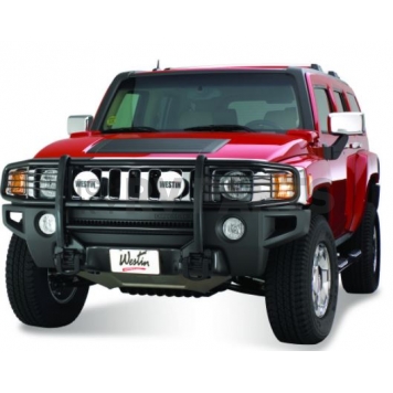Westin Automotive Grille Guard 1-1/2 Inch Black Powder Coated Steel - 401925-5