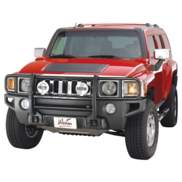 Westin Automotive Grille Guard 1-1/2 Inch Black Powder Coated Steel - 401925-6