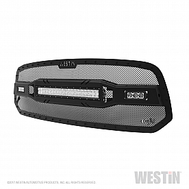 Westin Automotive Grille - Mesh Textured Black Steel - 341035