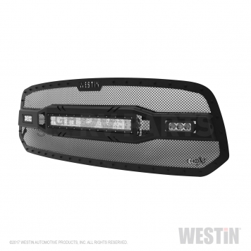 Westin Automotive Grille - Mesh Textured Black Steel - 341035