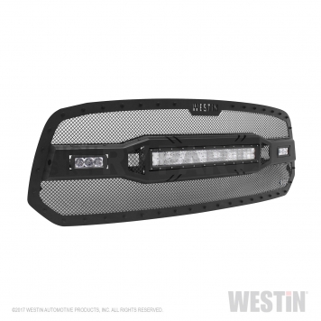 Westin Automotive Grille - Mesh Textured Black Steel - 341035-1