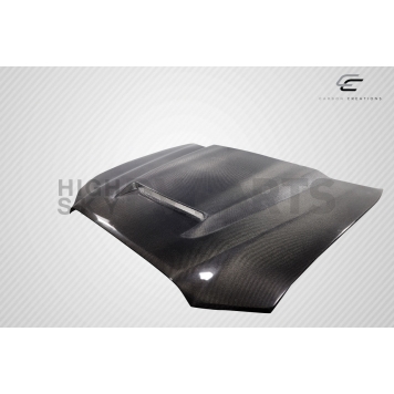 Carbon Creations Hood - RKS Black Carbon Fiber - 115612-3