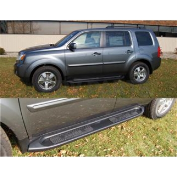 Owens Products Running Board Black Plastic Stationary - 6766701