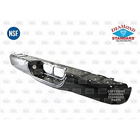 Reflexxion Bumper Cover Face Bar Pretender Black Steel - 414901