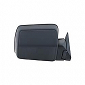 K-Source Exterior Mirror Manual OEM Black Single - 60033C