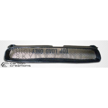 Extreme Dimensions Grille - Carbon Fiber Gloss Silver - 103233-3