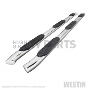 Westin Public Safety Nerf Bar - Truck Wheel To Wheel Steel Oval 5 Inch - 21534770-1