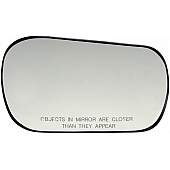 Help! By Dorman Exterior Mirror Glass Rectangular Power Single - 56445