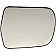Help! By Dorman Exterior Mirror Glass Rectangular Power Single - 56448