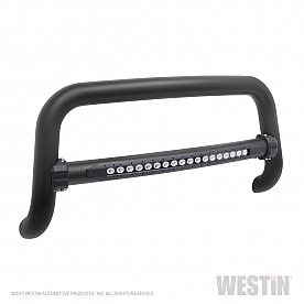Westin Automotive Bull Bar Tube 3-1/2 Inch Black Textured Powder Coated  Steel - 3231055TL