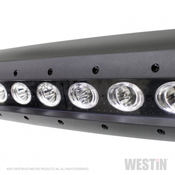 Westin Automotive Bull Bar Tube 3-1/2 Inch Black Textured Powder Coated  Steel - 3231055TL-5