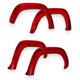 EGR Fender Flare - Race Red - Vehicle Color Code PQ ABS Plastic Primered Set Of 4 - 793474PQ