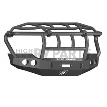 Road Armor Bumper Sahara Pre-Runner 1-Piece Design Steel Black - 611403B