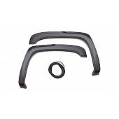 Lund International Fender Flare - Black Matte Set Of 2 - SX129TA