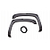 Lund International Fender Flare - Black Matte Set Of 2 - SX129TA