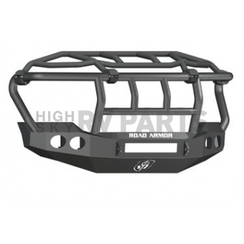 Road Armor Bumper Sahara Pre-Runner 1-Piece Design Steel Black - 611403BNW