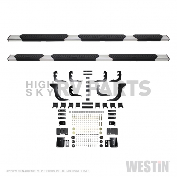 Westin Automotive Nerf Bar - Truck Wheel to Wheel Polished Stainless Steel Oval - 28534700-3