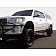 N-Fab Nerf Bar - Truck Wheel to Wheel Black Gloss Powder Coated Steel Round - T0498CC6