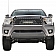 Paramount Automotive Grille - Powder Coated Black Stainless Steel - 480855