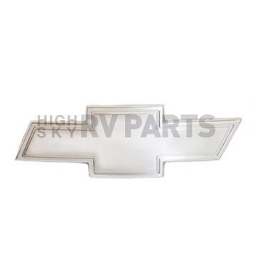All Sales Emblem - Chevrolet Bow-Tie Silver Aluminum - 96128C