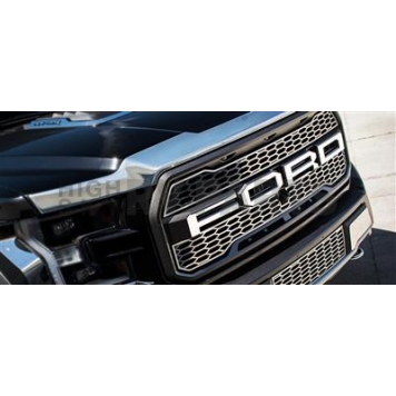 American Car Craft Emblem - Ford Silver Stainless Steel - 772056