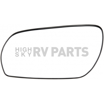 Help! By Dorman Exterior Mirror Glass Rectangular Power Single - 56550