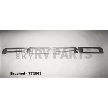 American Car Craft Emblem - Ford Silver Stainless Steel - 772063