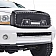 Paramount Automotive Grille - Powder Coated Black Stainless Steel - 480812