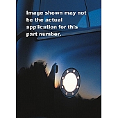 All Sales Fuel Door - Round Aluminum - 6042