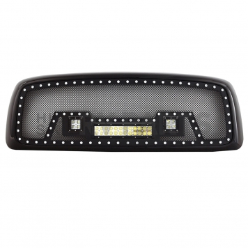 Paramount Automotive Grille - Gloss Black ABS Plastic - 480813