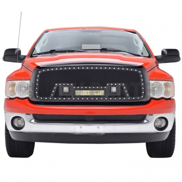 Paramount Automotive Grille - Gloss Black ABS Plastic - 480813-2