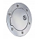 All Sales Fuel Door - Round Aluminum - 6040PL