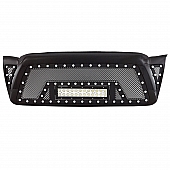 Paramount Automotive Grille - Gloss Black ABS Plastic - 480819