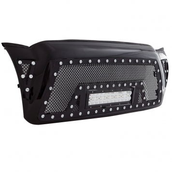 Paramount Automotive Grille - Gloss Black ABS Plastic - 480819-1