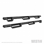 Westin Automotive Nerf Bar - Truck Wheel to Wheel Black Powder Coated Steel Square - 56534325
