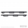 Westin Automotive Nerf Bar - Truck Wheel to Wheel Black Powder Coated Steel Square - 56534325