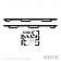 Westin Automotive Nerf Bar - Truck Wheel to Wheel Black Powder Coated Steel Square - 56534325