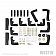 Westin Automotive Nerf Bar - Truck Wheel to Wheel Black Powder Coated Steel Square - 56534325
