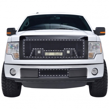 Paramount Automotive Grille - Gloss Black ABS Plastic - 480824-3