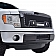 Paramount Automotive Grille - Gloss Black ABS Plastic - 480824